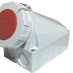IP67 Wall Socket 63 Amp - 5 Pole/Pin