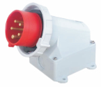 IP44 Panel Mounted Plug 32Amp 5 Pole