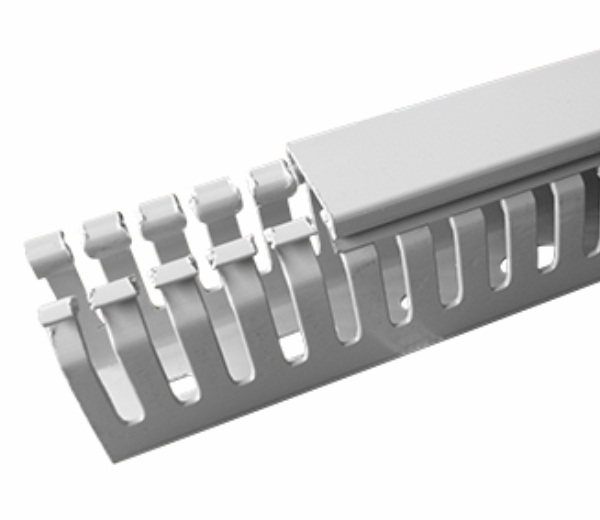 Halogen-Free-Wiring-Ducts-Narrow-Slot-Light-Grey